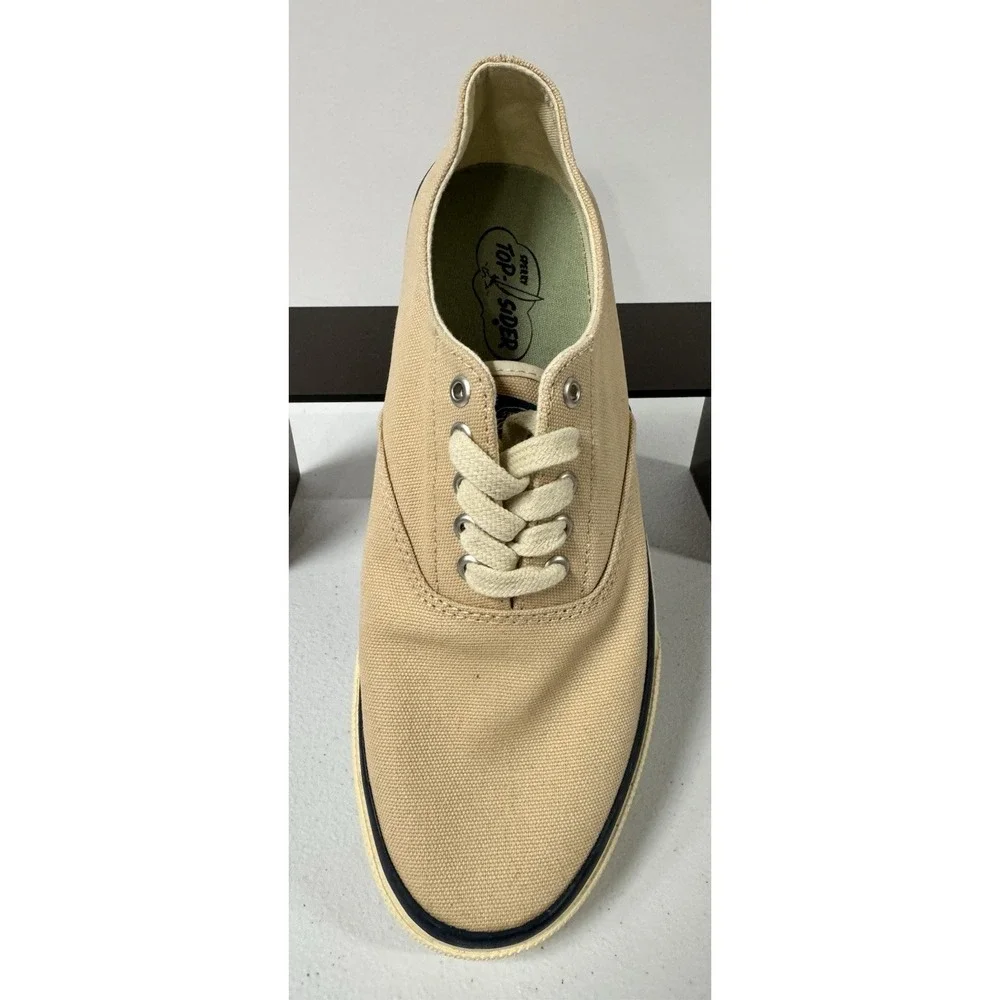 Size 7.5US- Sperry Classic CVO Top Sider Shoes, Light Beige